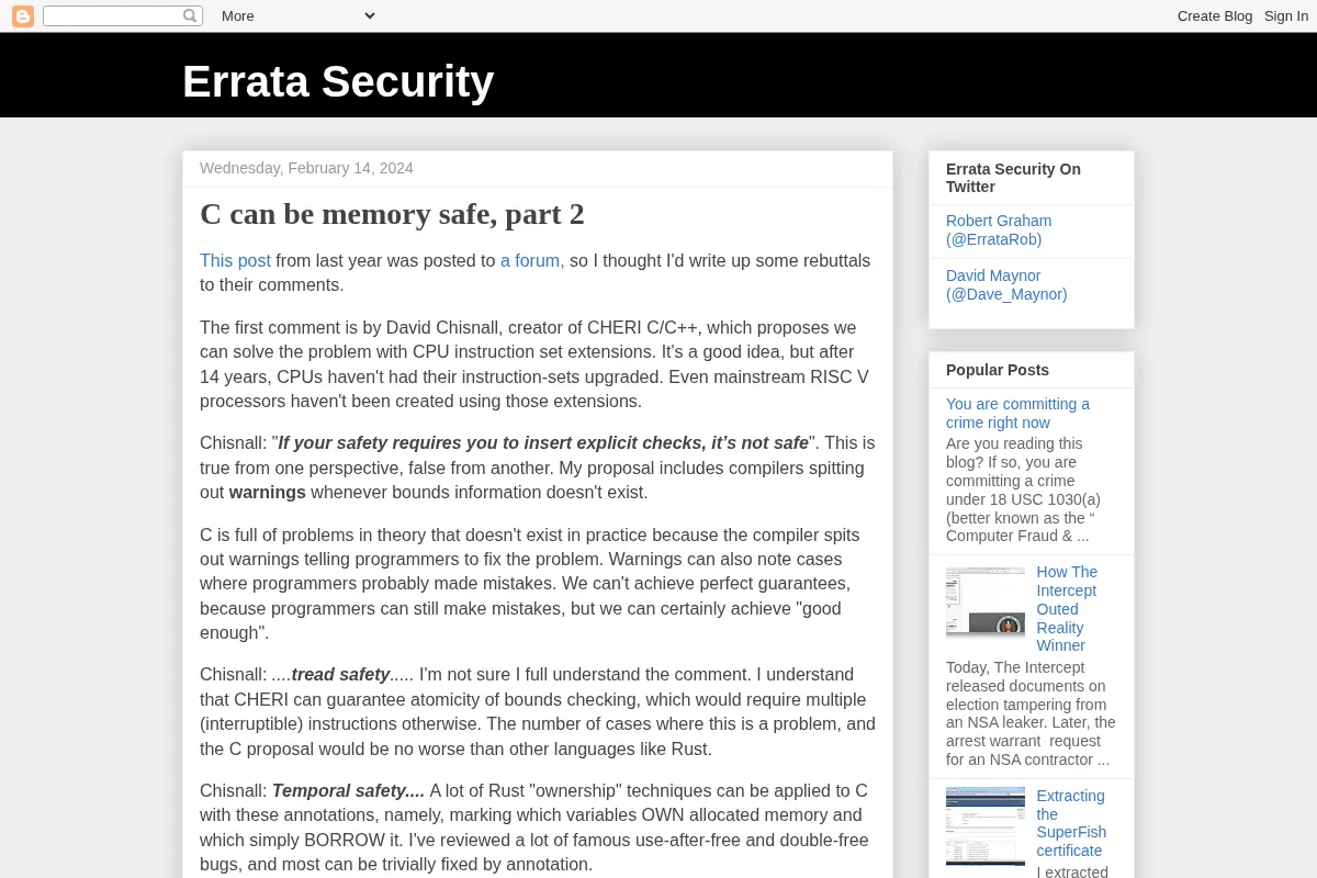 Errata Security