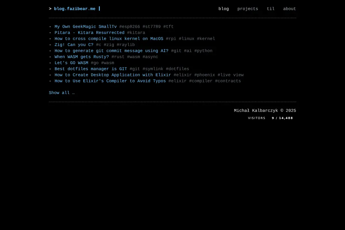 Programming Adventures with Michał Kalbarczyk