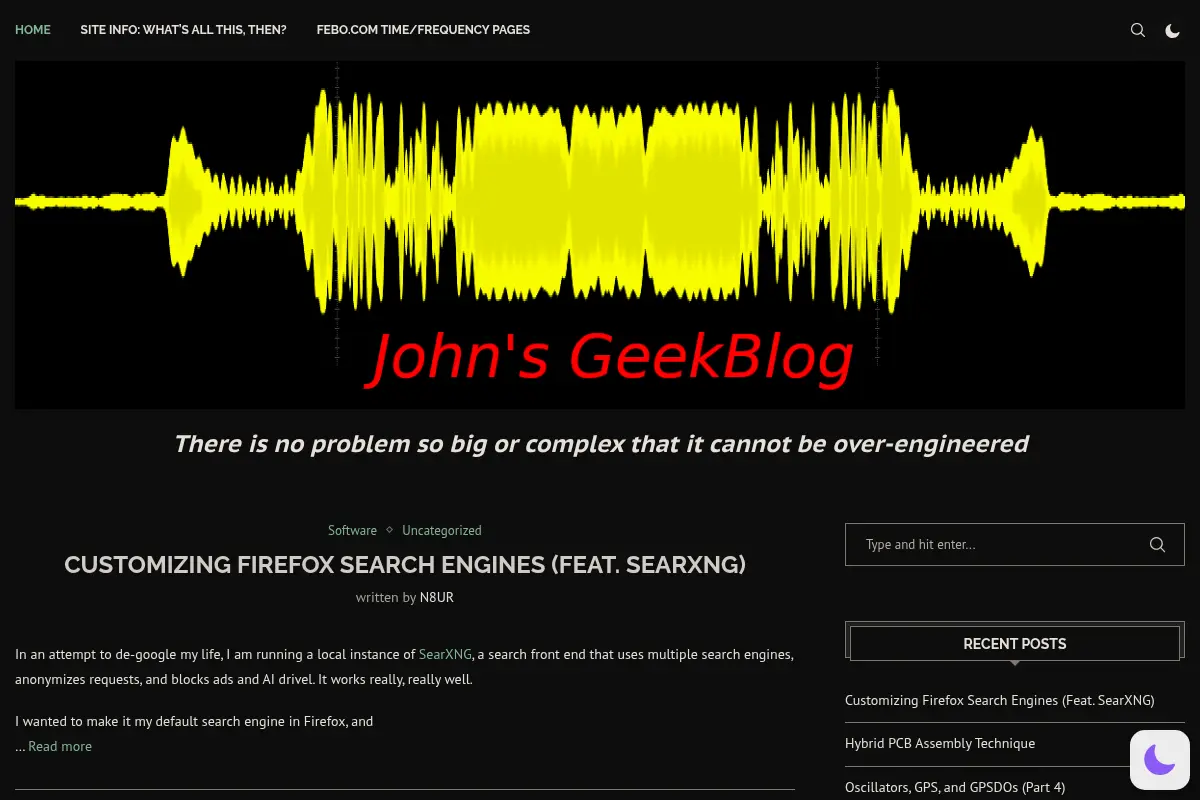 John's Geekblog