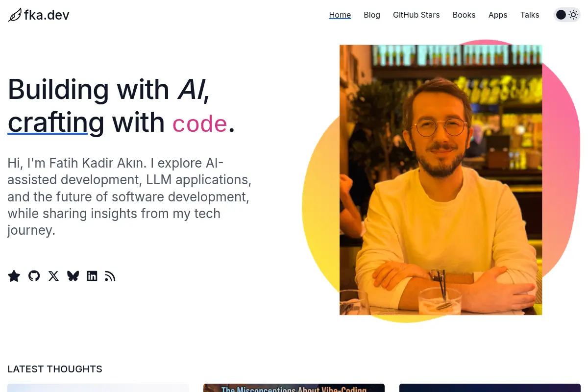 Building with AI, crafting with code