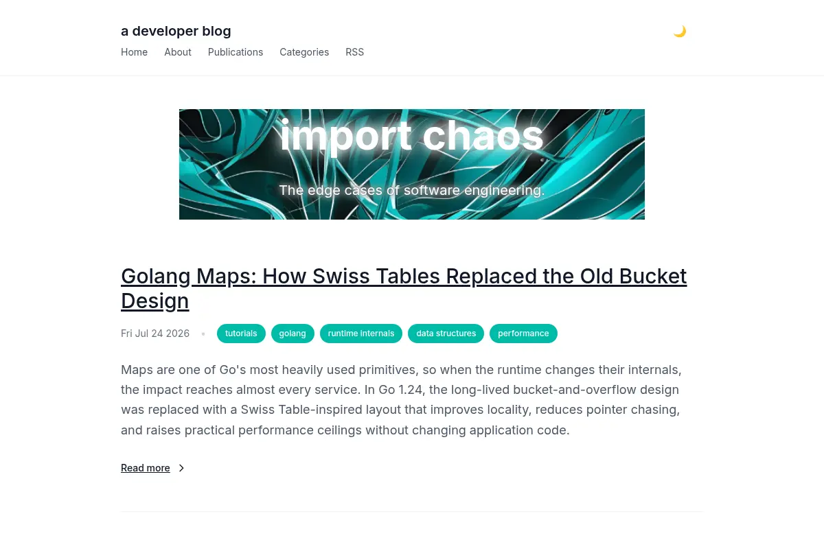 import chaos