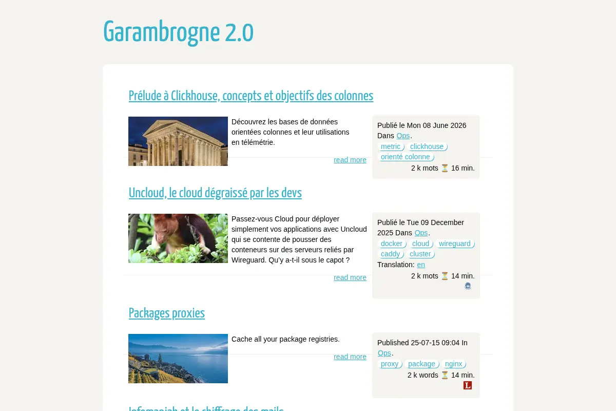 Garambrogne 2.0