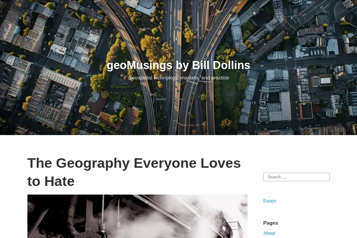 geoMusings by Bill Dollins