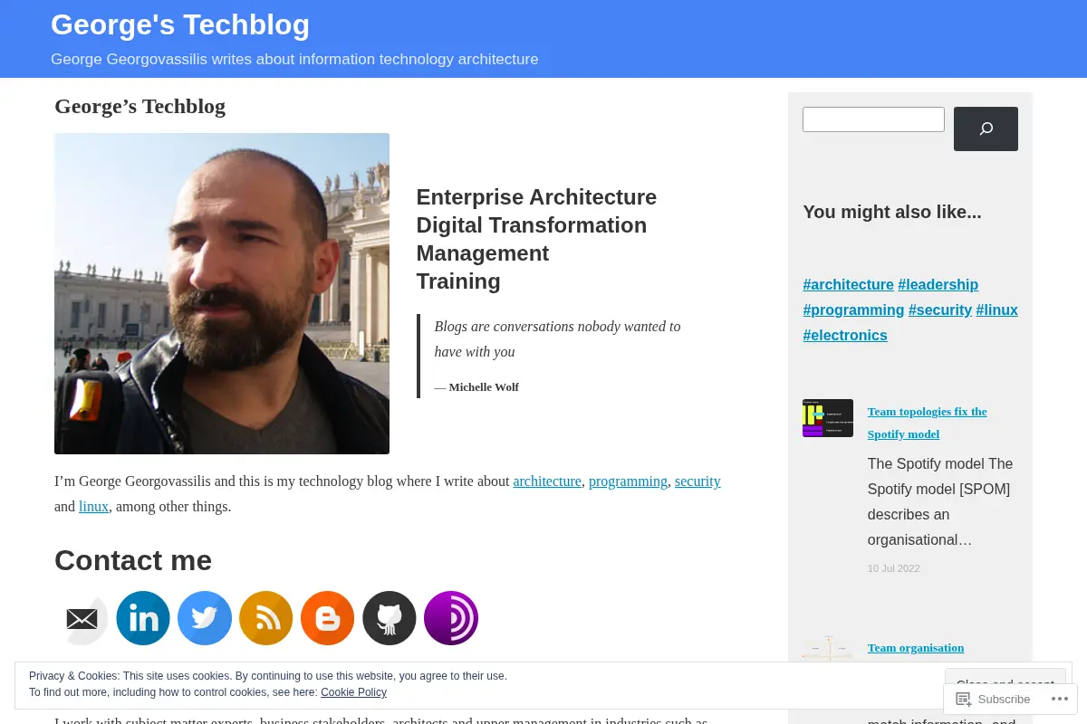 George's Techblog