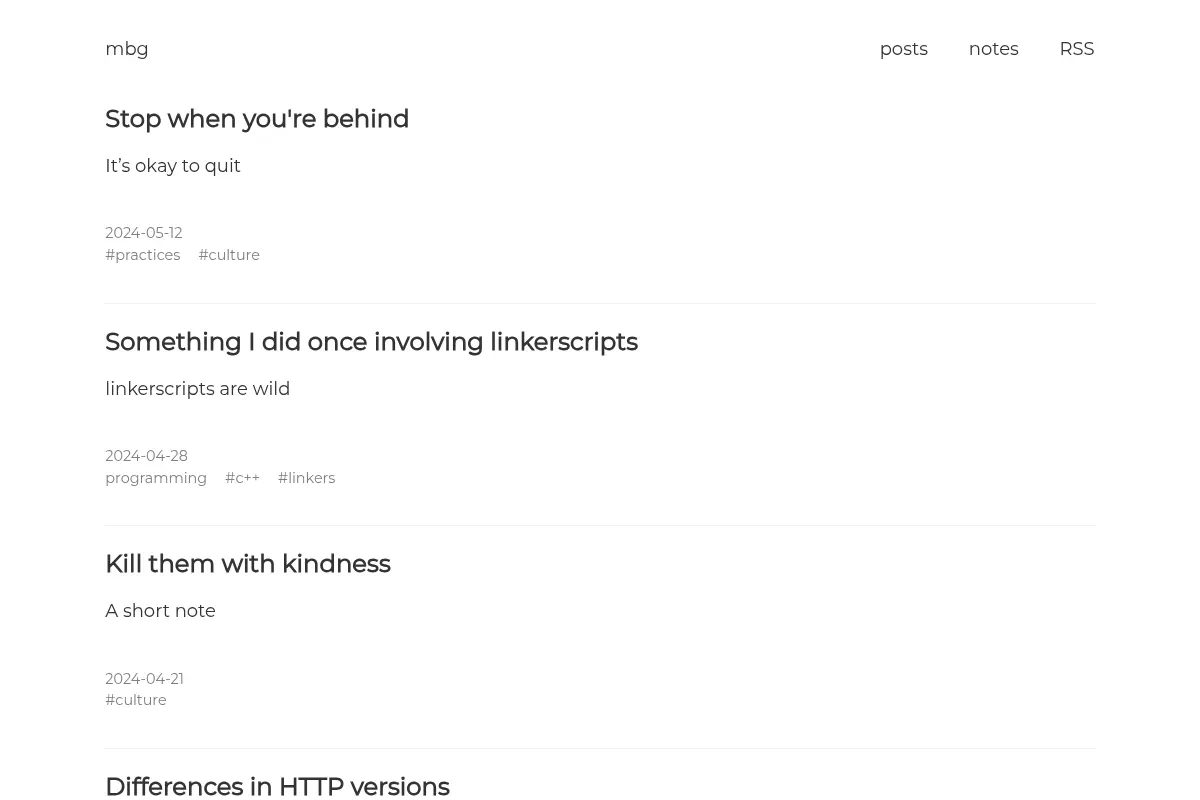 mbg blog