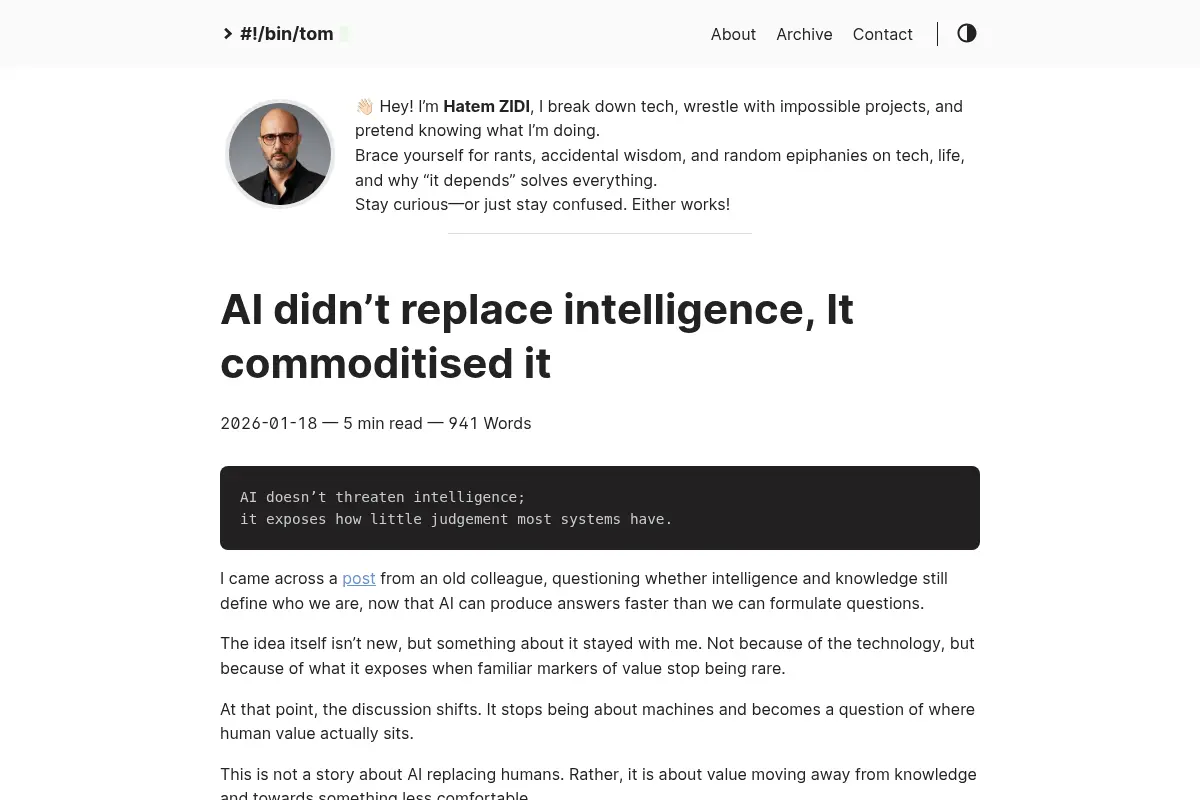 Hatem Zidi | cat /dev/mind > blog