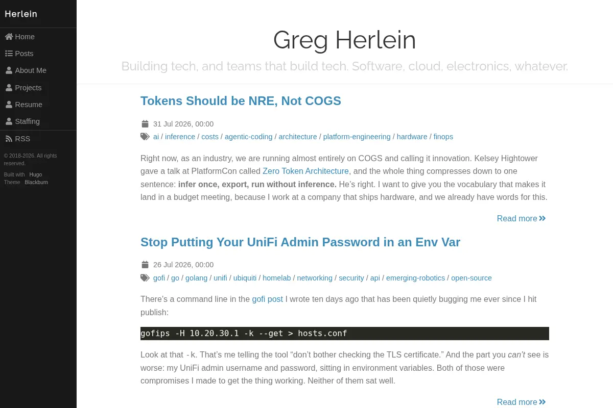 Greg Herlein