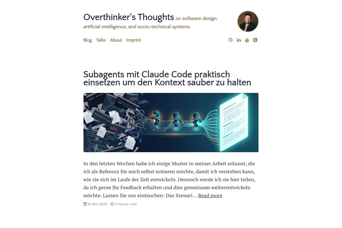Overthinker's Thoughts