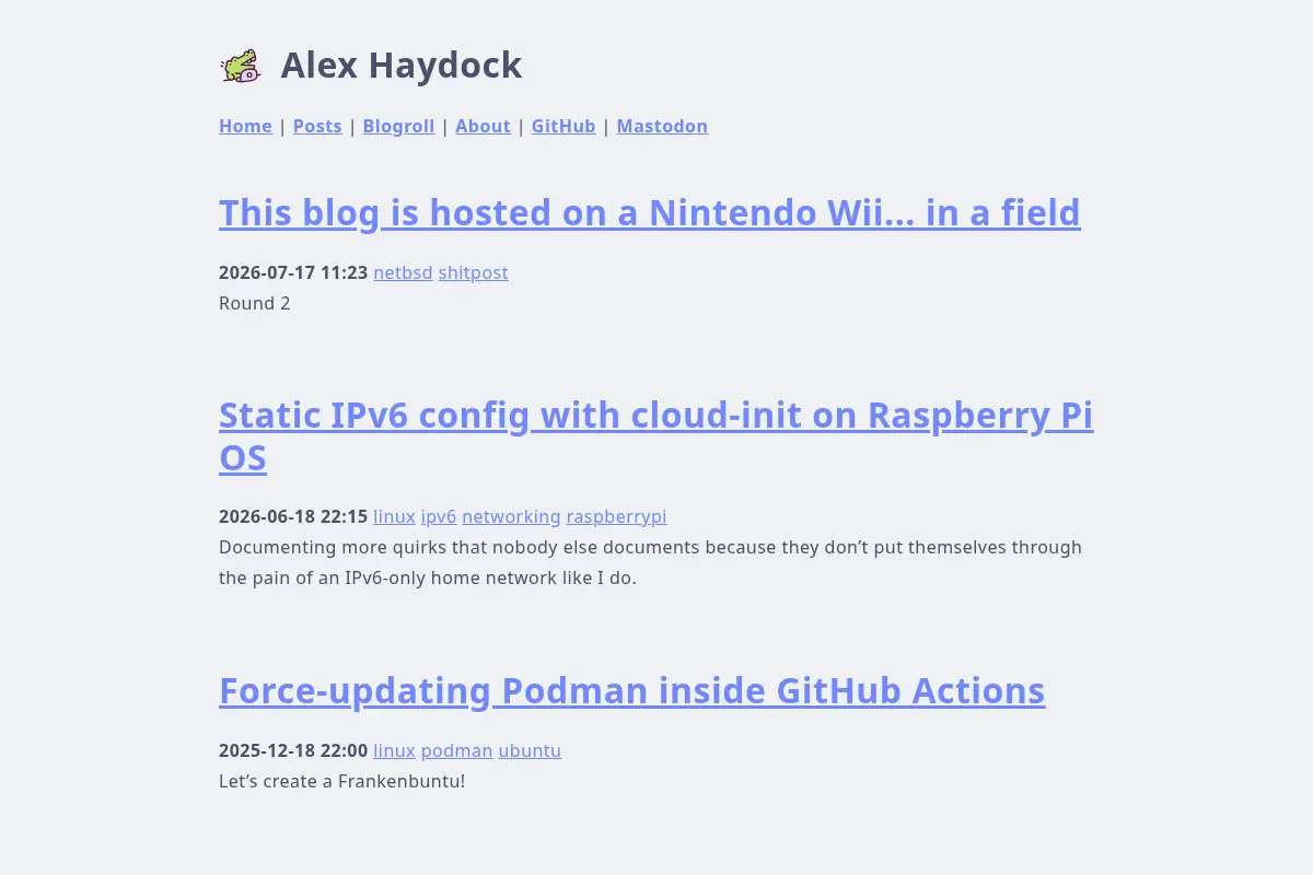Alex Haydock