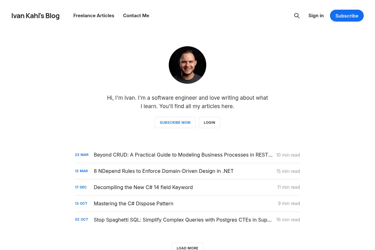 Ivan Kahl's Blog