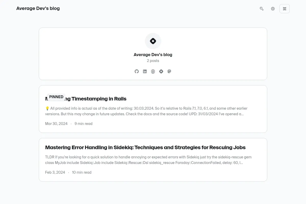Average Dev's blog