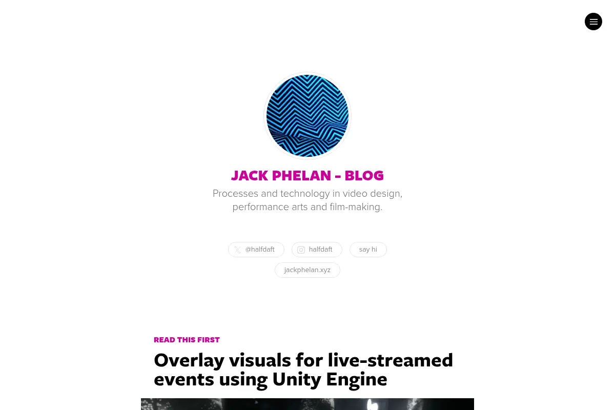Jack Phelan - Blog