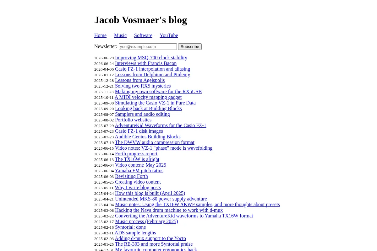 Jacob Vosmaer's blog