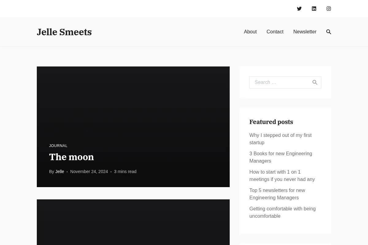 Jelle Smeets – Personal Blog