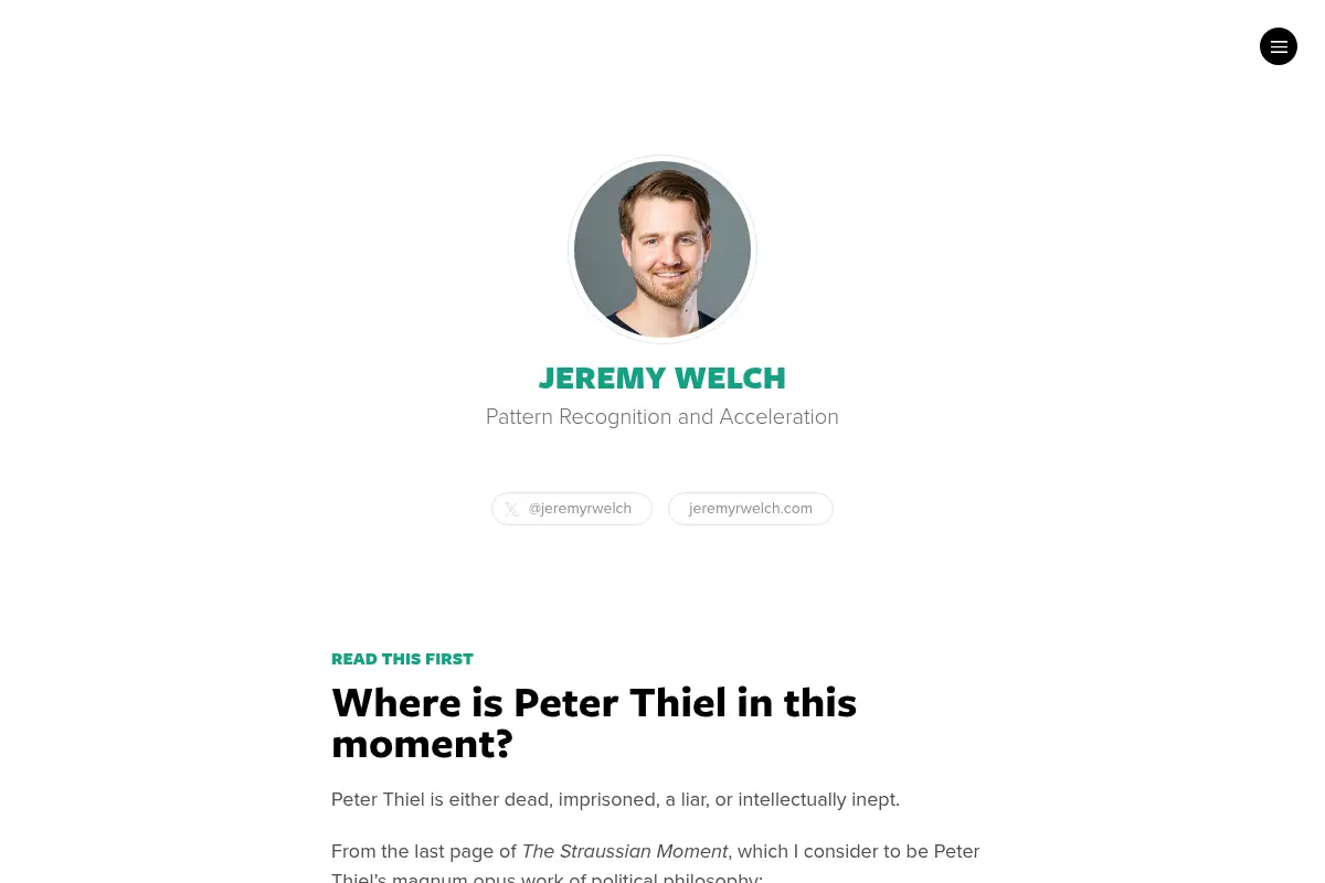 Jeremy Welch