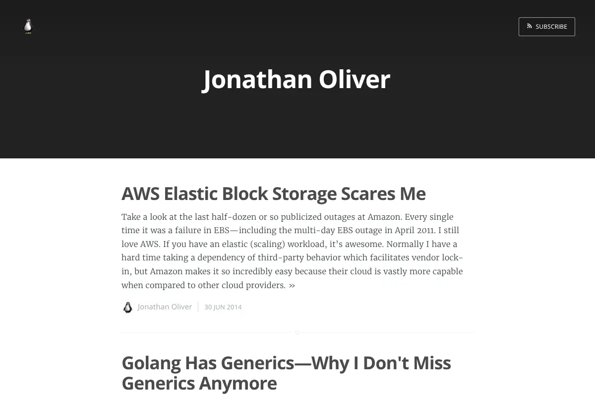 Jonathan Oliver