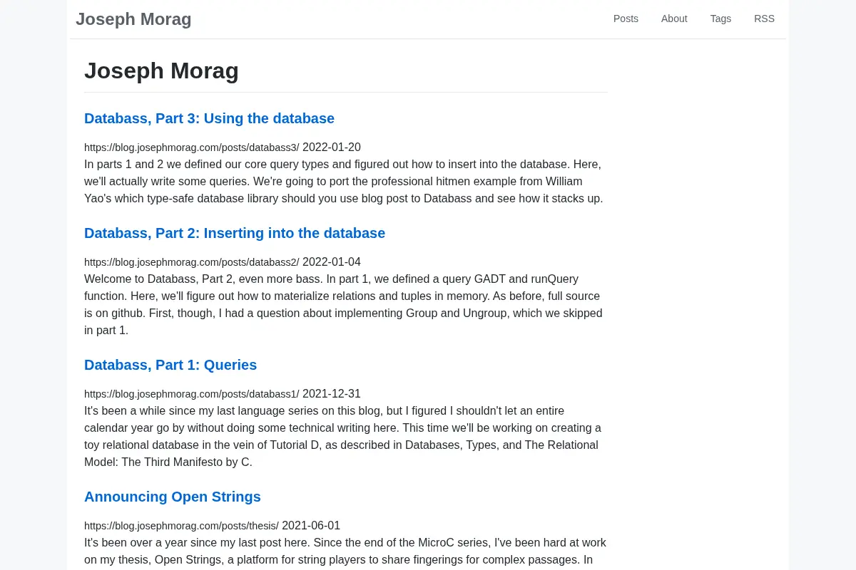 Joseph Morag