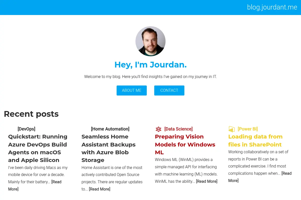 Jourdan's IT Blog