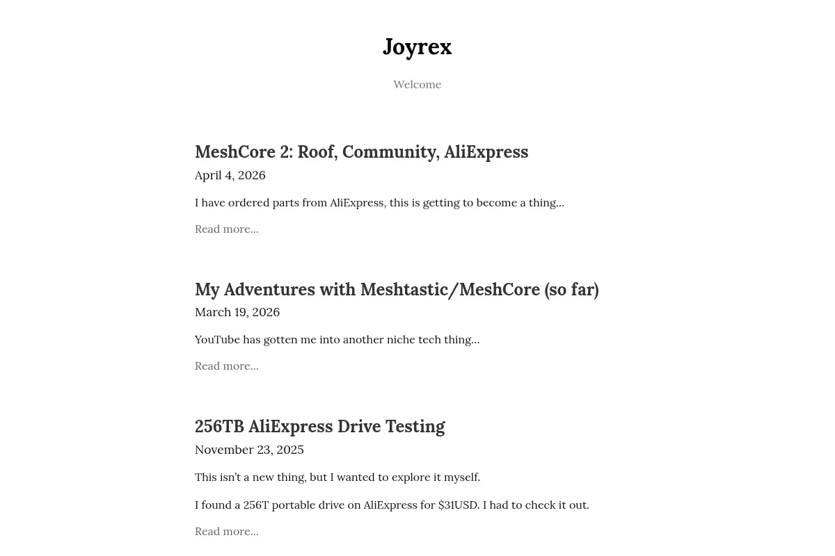 Joyrex
