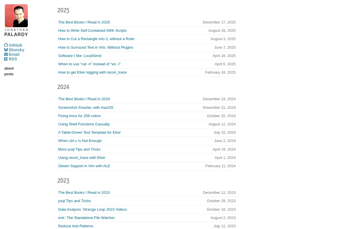 Jonathan Palardy's Blog