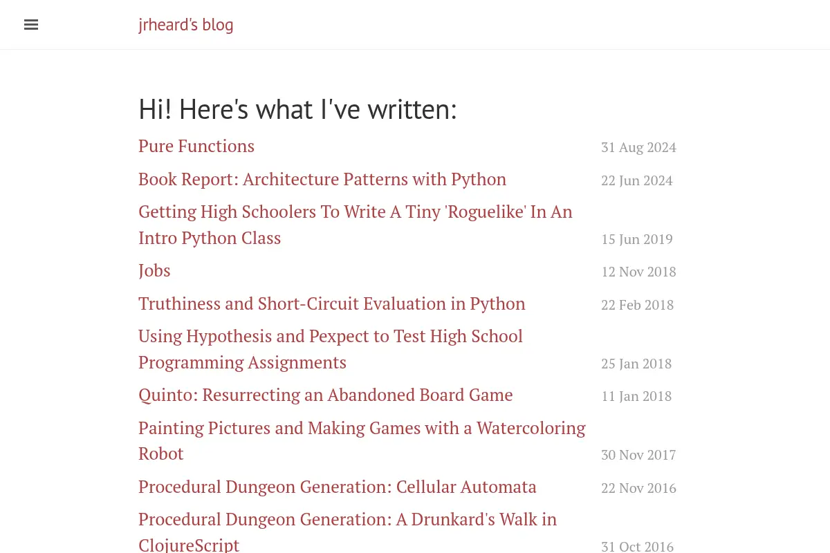 jrheard's blog