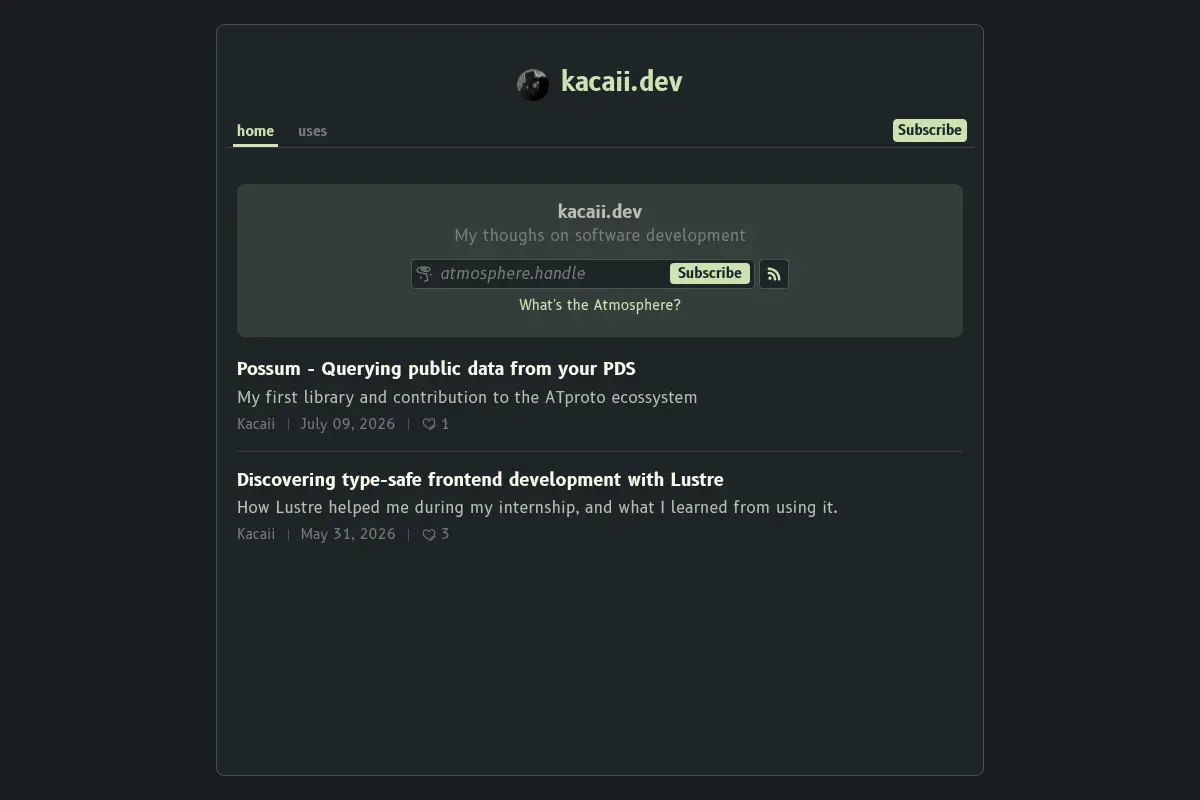 kacaii.dev