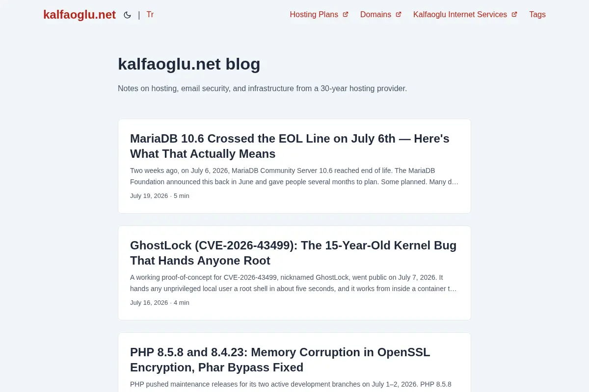 kalfaoglu.net