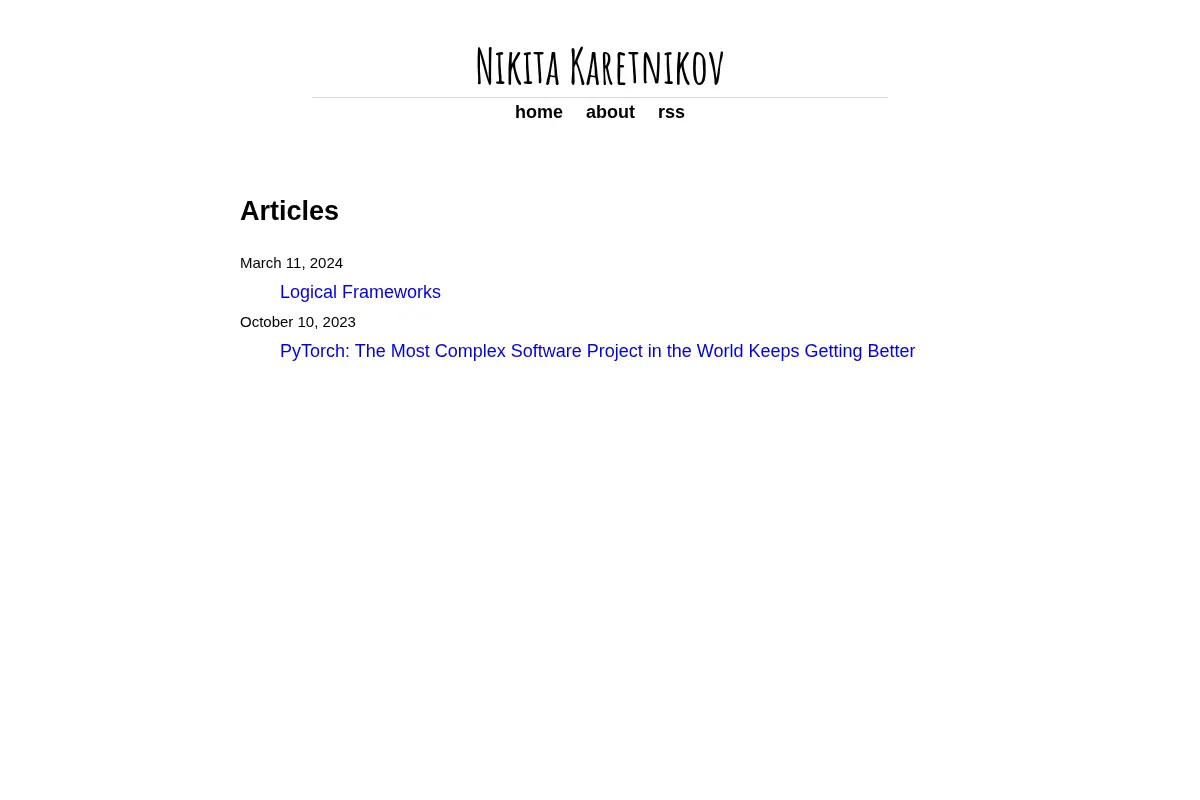 Nikita Karetnikov
