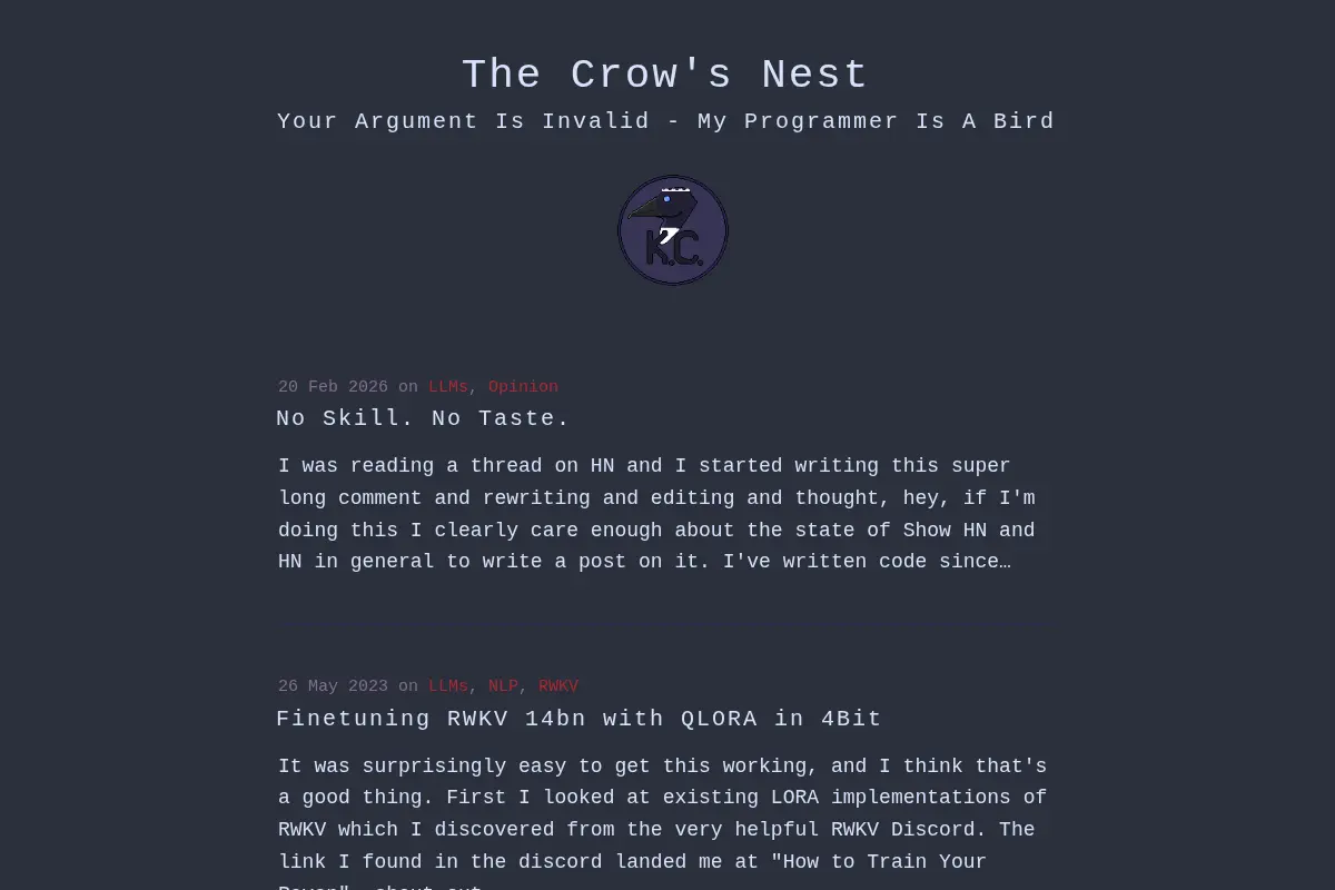 The Crow's Nest