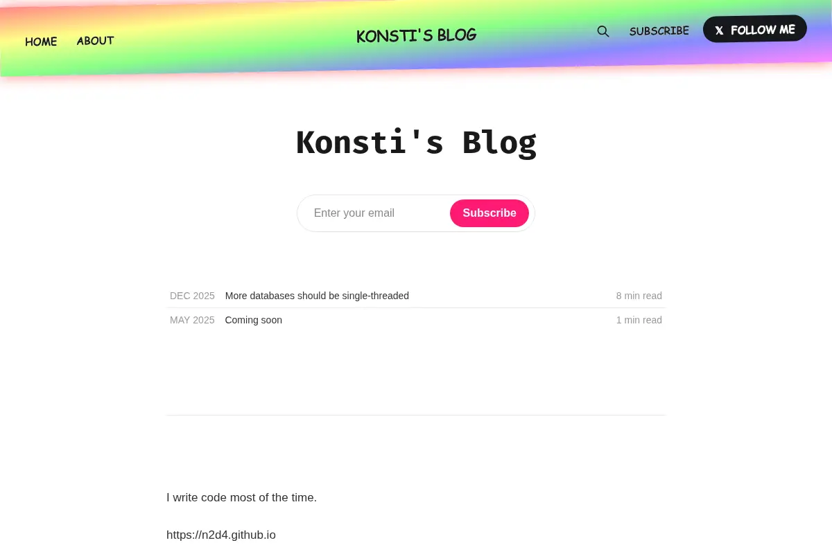 Konsti's Blog