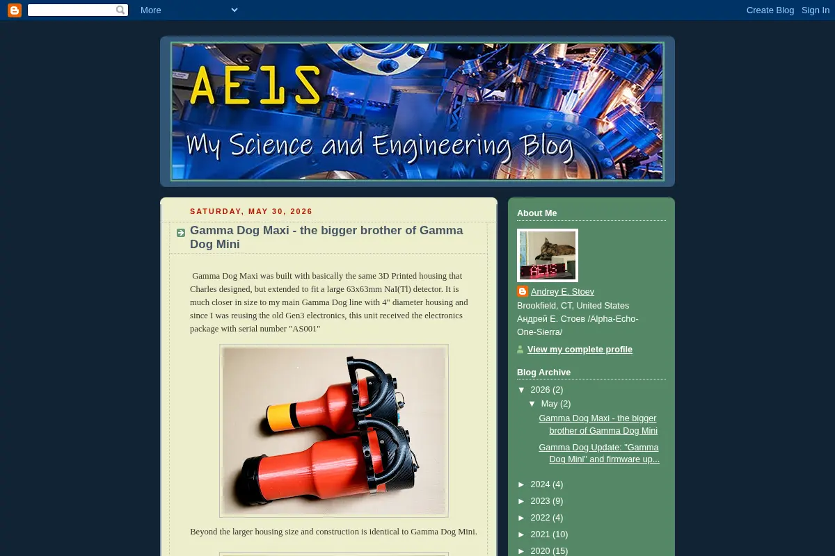 AE1S Science and Engineering Blog