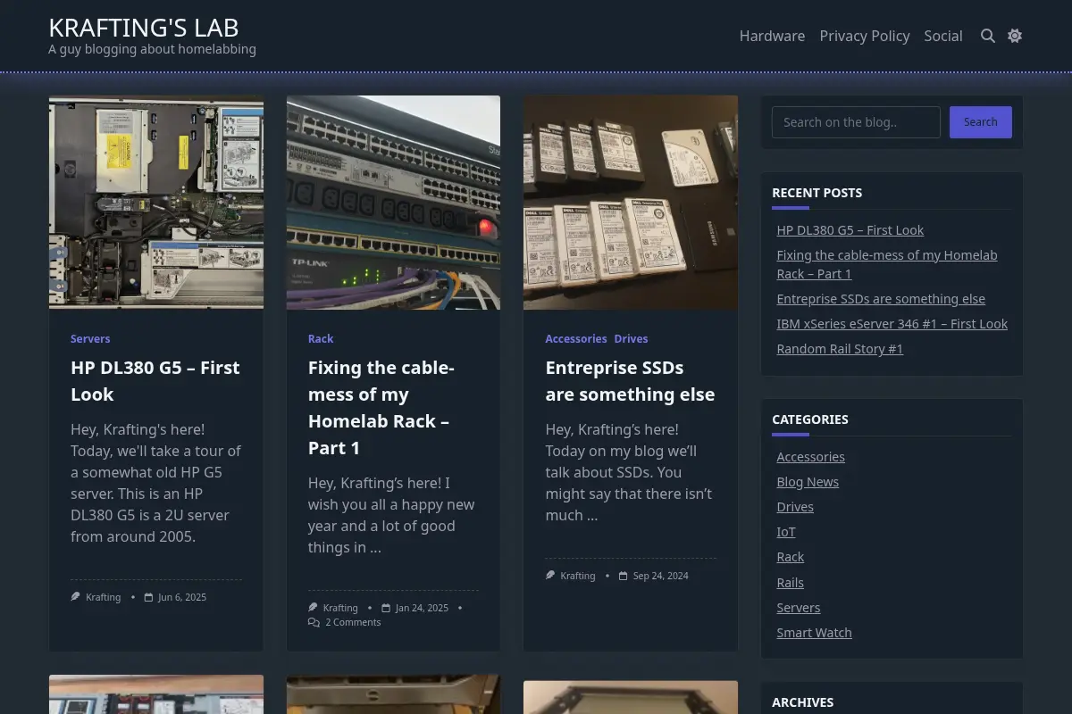 Krafting's Lab