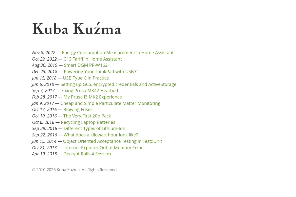 Kuba Kužma