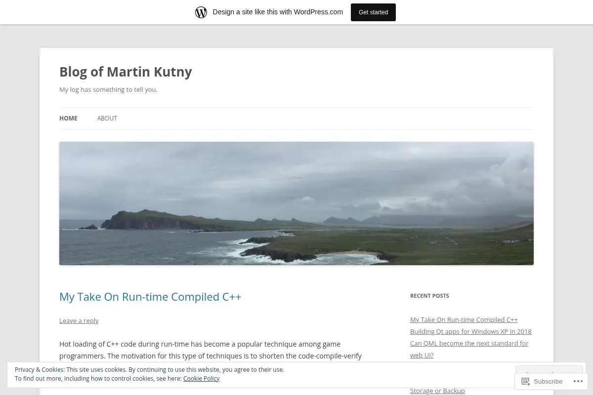 Blog of Martin Kutny