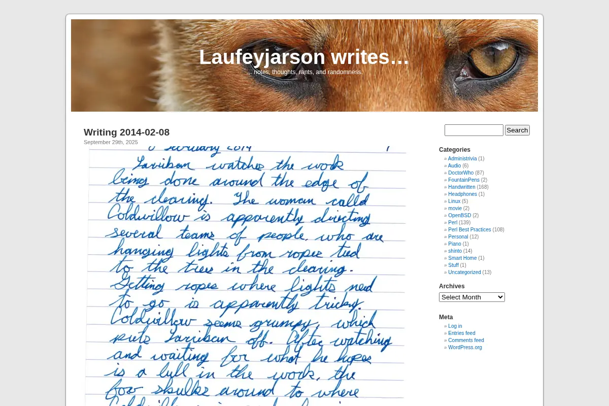 Laufeyjarson writes…
