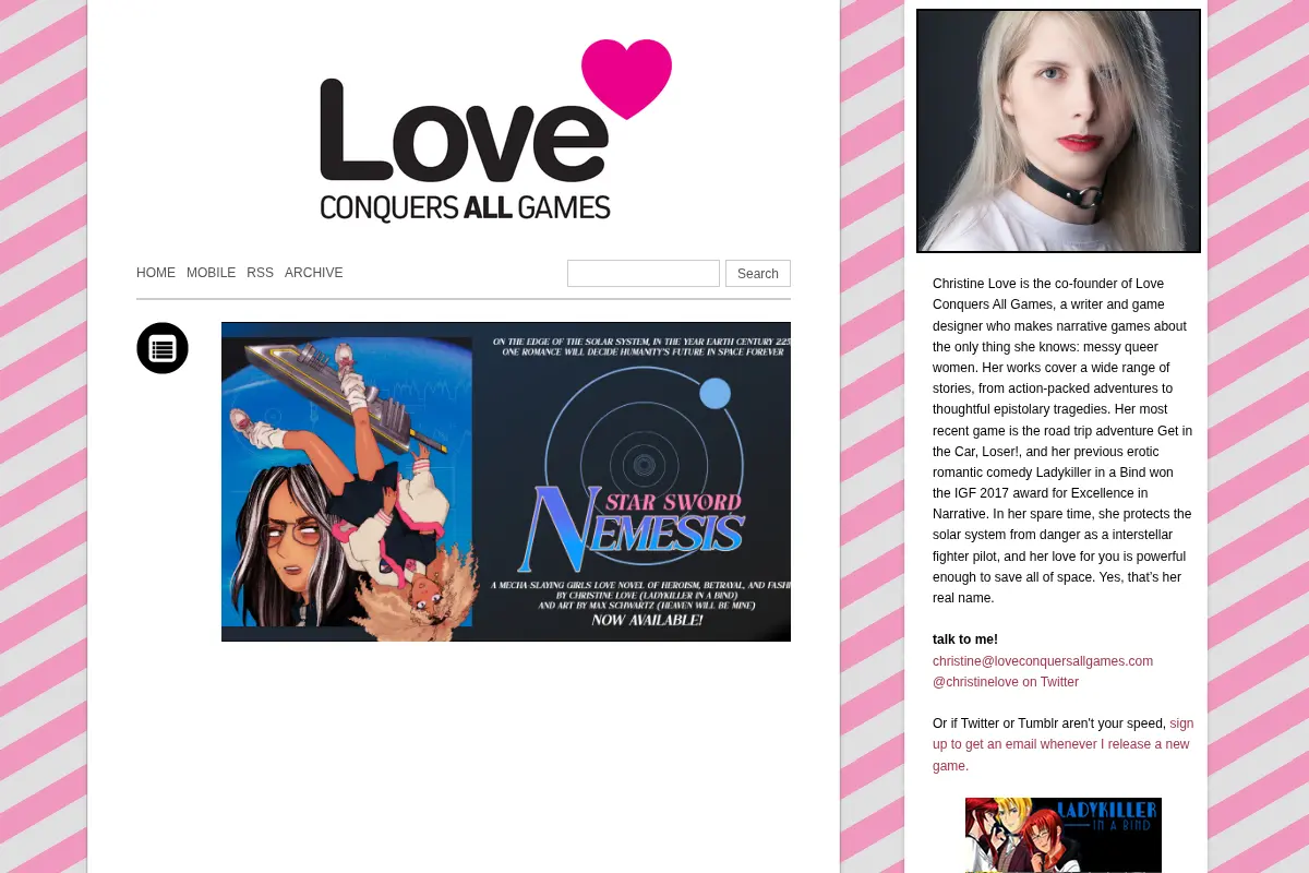 Love Conquers All games