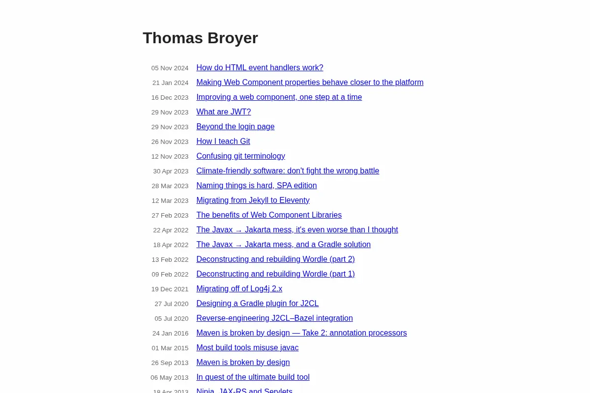 Thomas Broyer