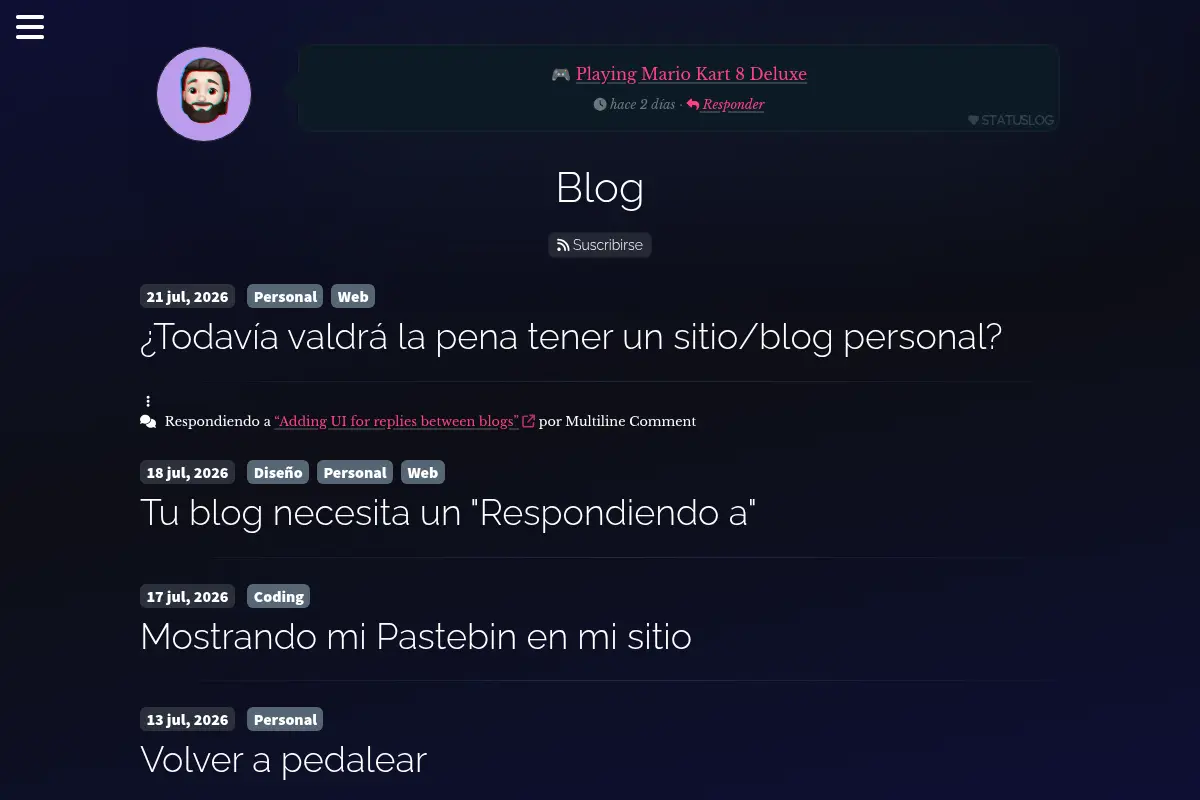 Blog - Luis Carlos Pando
