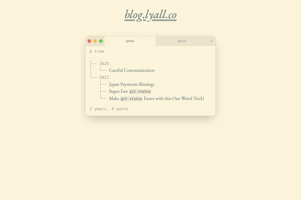 blog.lyall.co