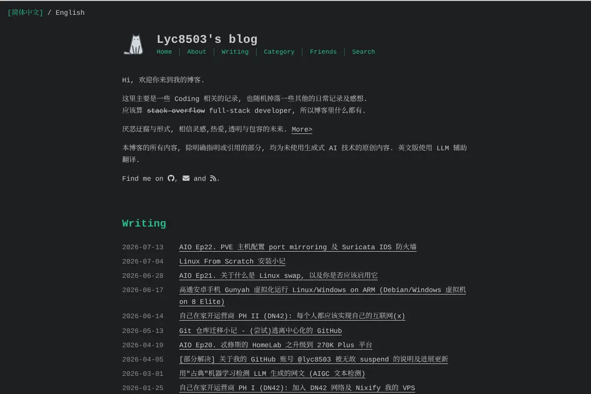 Lyc8503's blog
