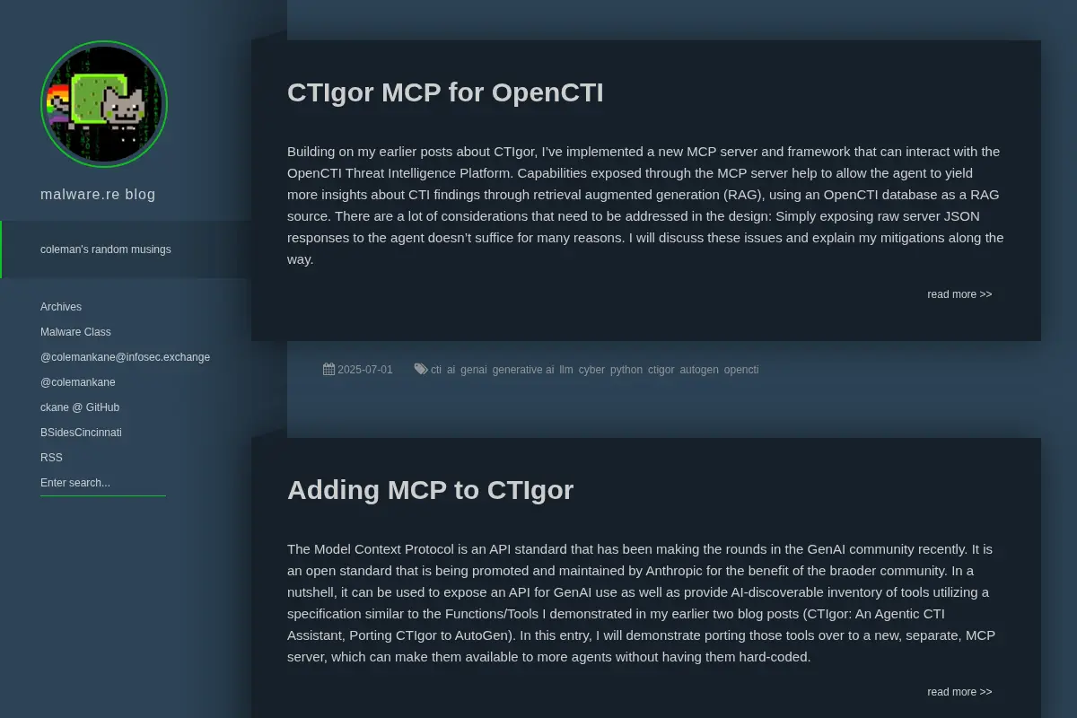 malware.re blog