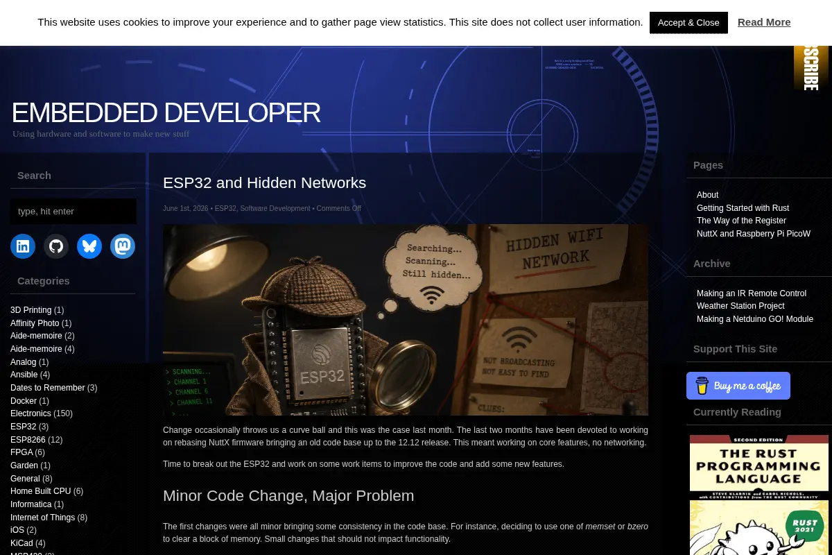 Embedded Developer Blog