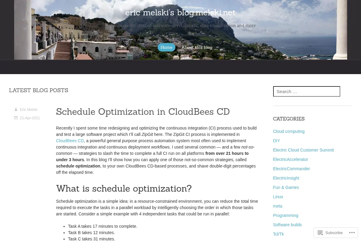 Eric Melski's Blog – Software Development & Data Visualization