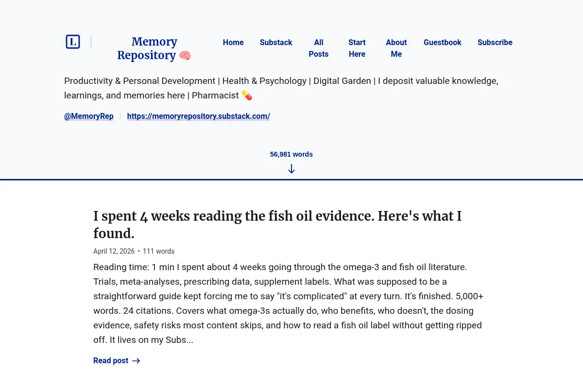 Memory Repository