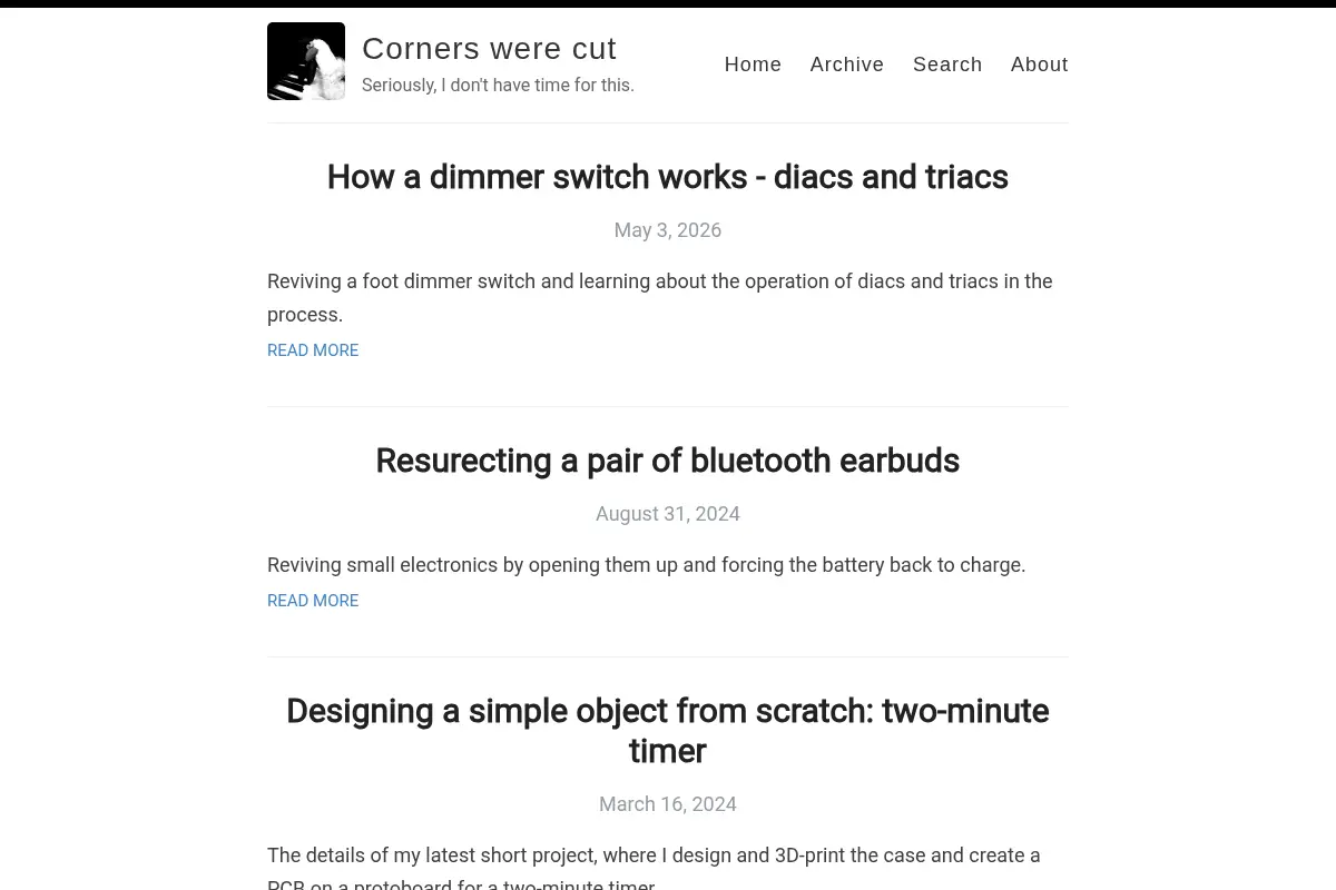 Corners were cut