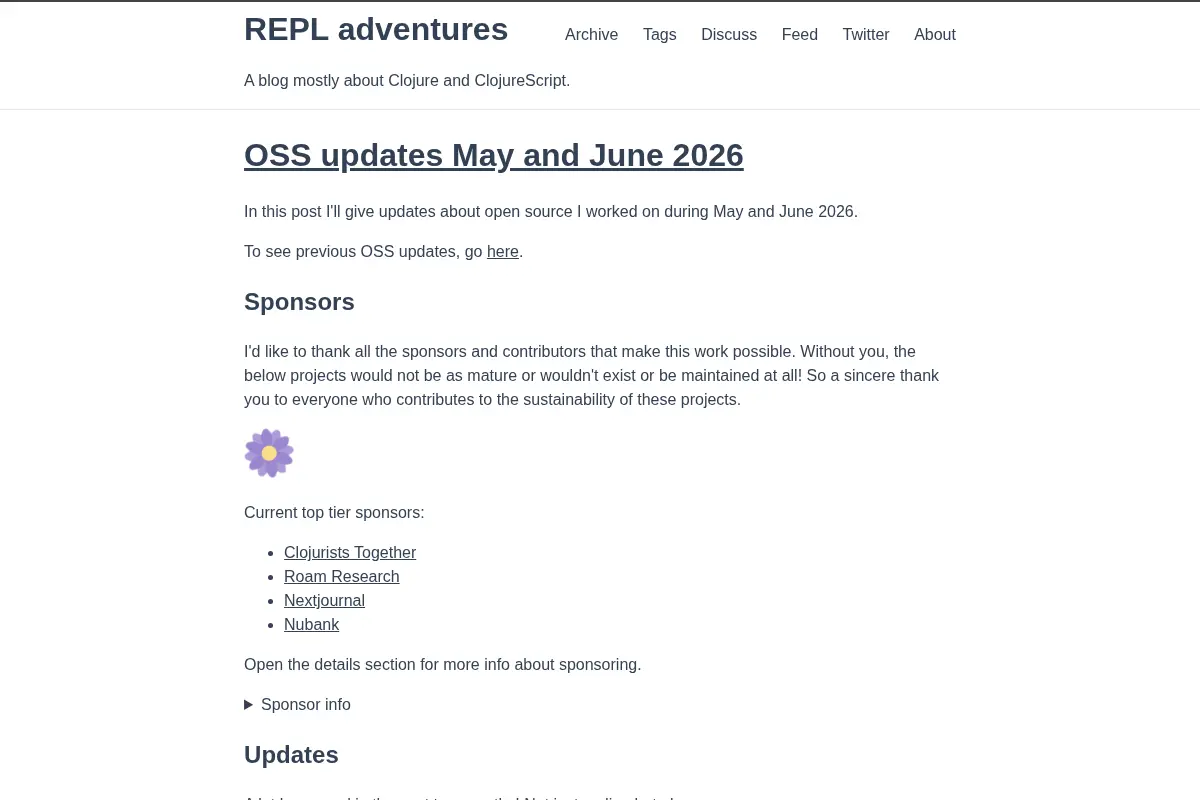 REPL adventures