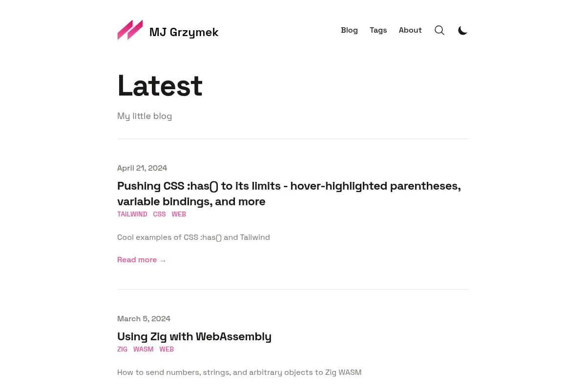mjgrzymek's blog