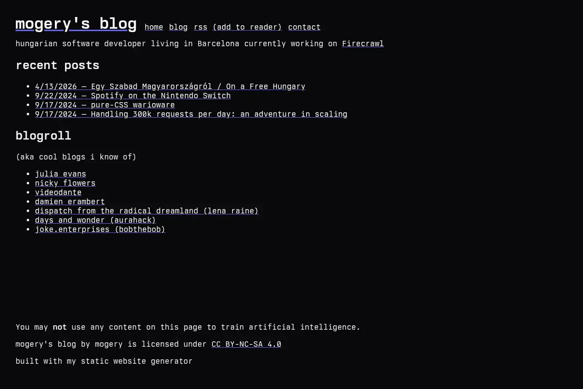 mogery's blog