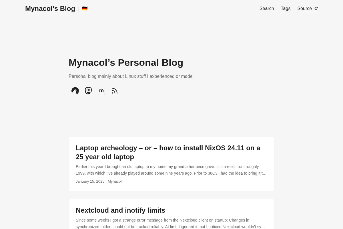Mynacol's Blog