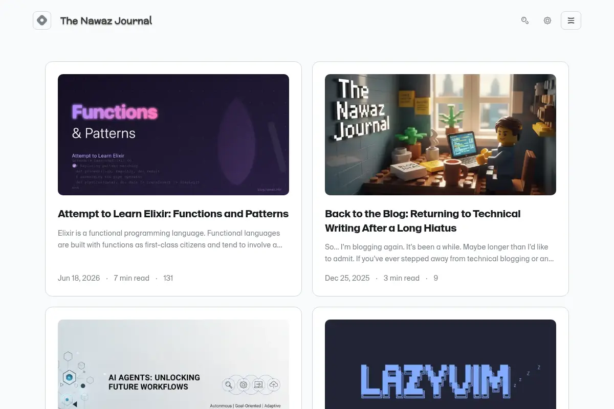 The Nawaz Journal